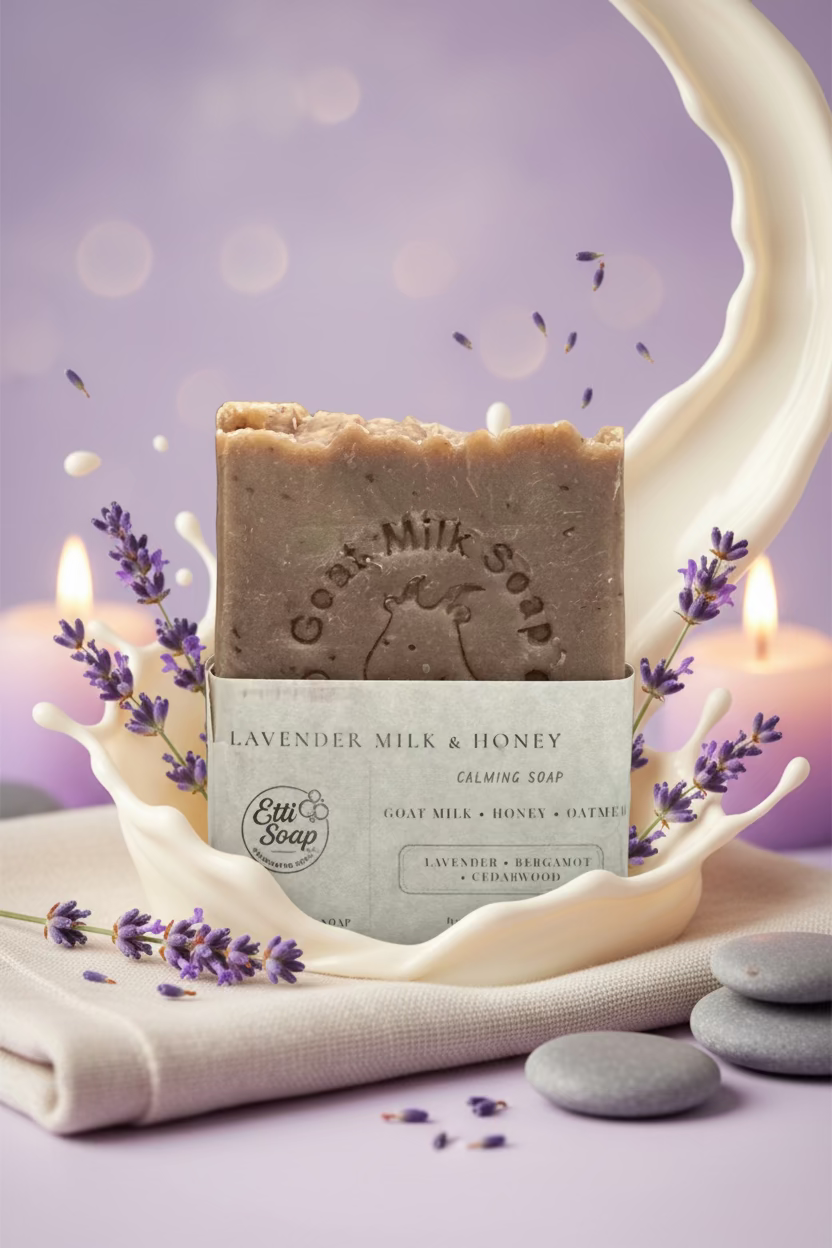 Lavender Milk and Honey Soap