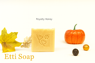 Royalty Honey Soap Bar | Handmade Honey Soap with Golden Glow