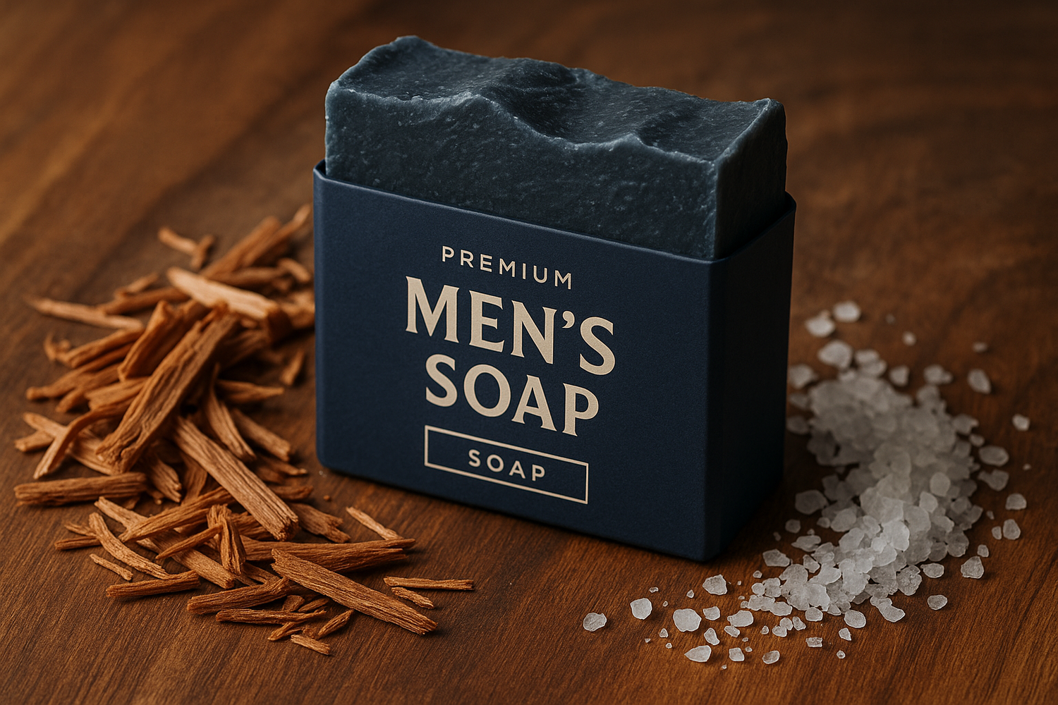 Eco-friendly artisan soaps for men – rugged, natural, and refreshing