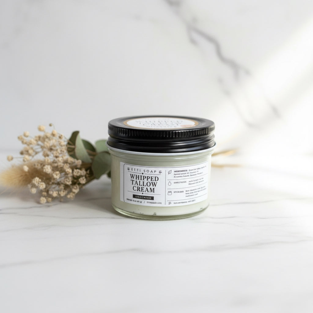Whipped Tallow Cream Collection | Face & Body | ETTI SOAP