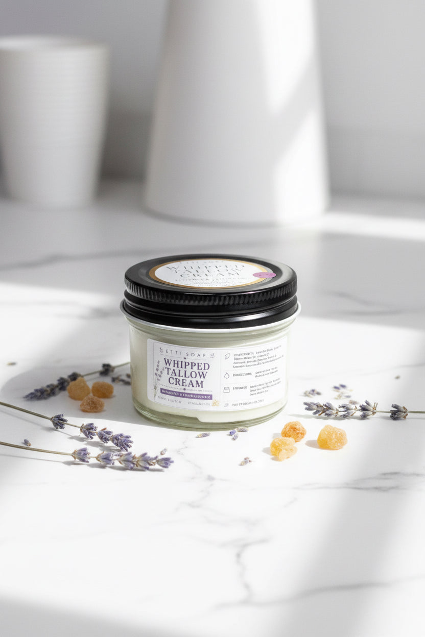 Whipped Tallow Cream Collection | Face & Body | ETTI SOAP