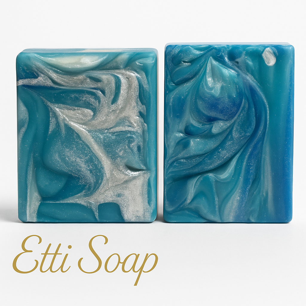 Handcrafted Coconut Milk Soap Bar by Etti Soap – Lavender and Chamomile Blend with Shea Butter
