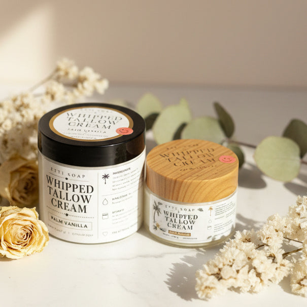 Whipped Tallow Cream Collection | Face & Body | ETTI SOAP