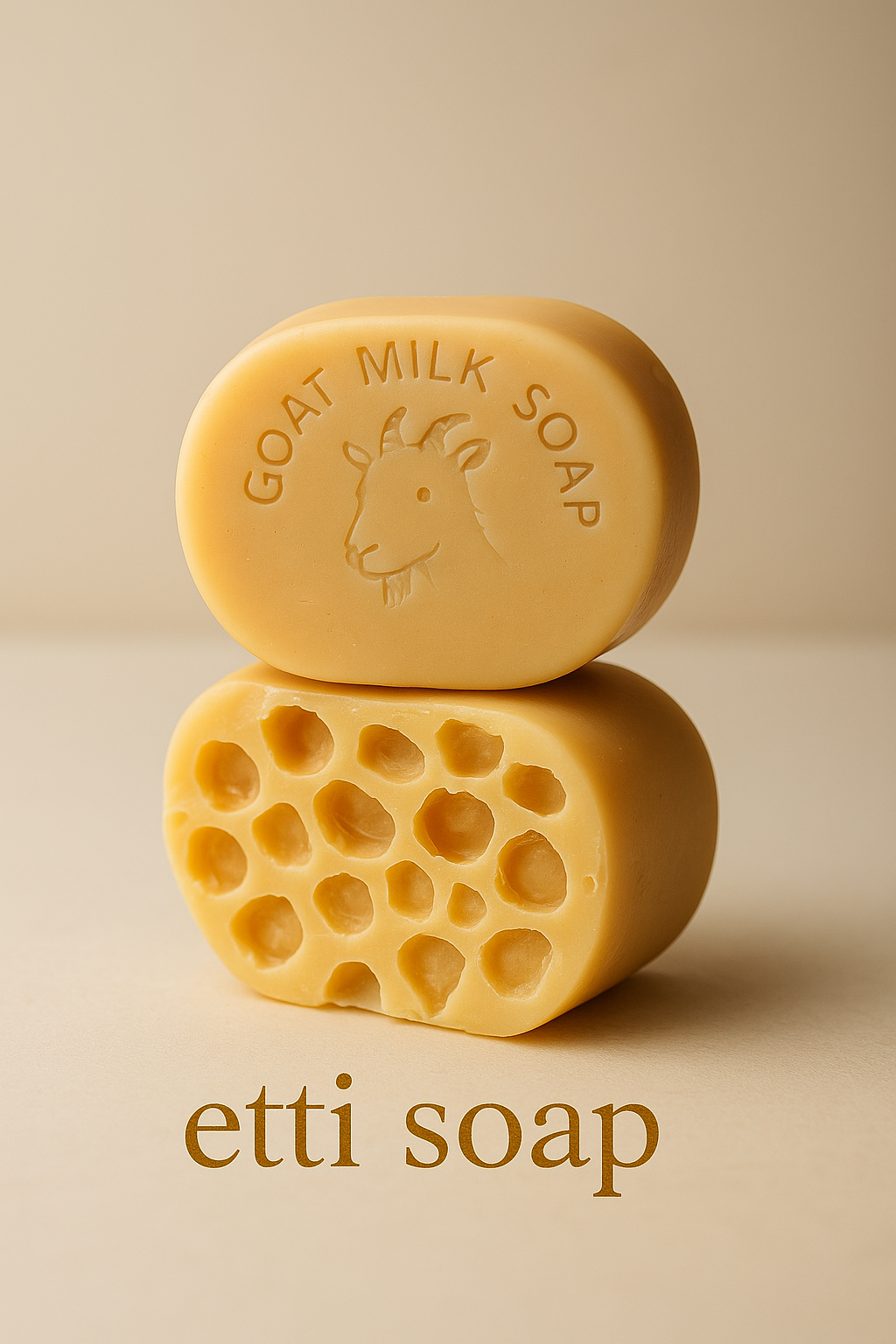 Etti Soap Goat Milk & Honey Oatmeal Dream Soap – small-batch natural exfoliating bar with nourishing oils and creamy texture.