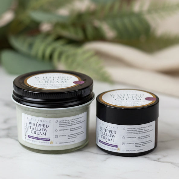 Whipped Tallow Cream Collection | Face & Body | ETTI SOAP