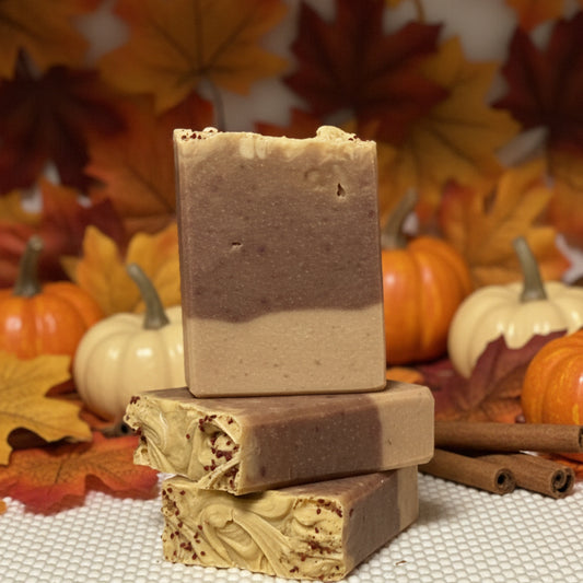 The Cozy One – Pumpkin Pecan Goat Milk Artisan Soap