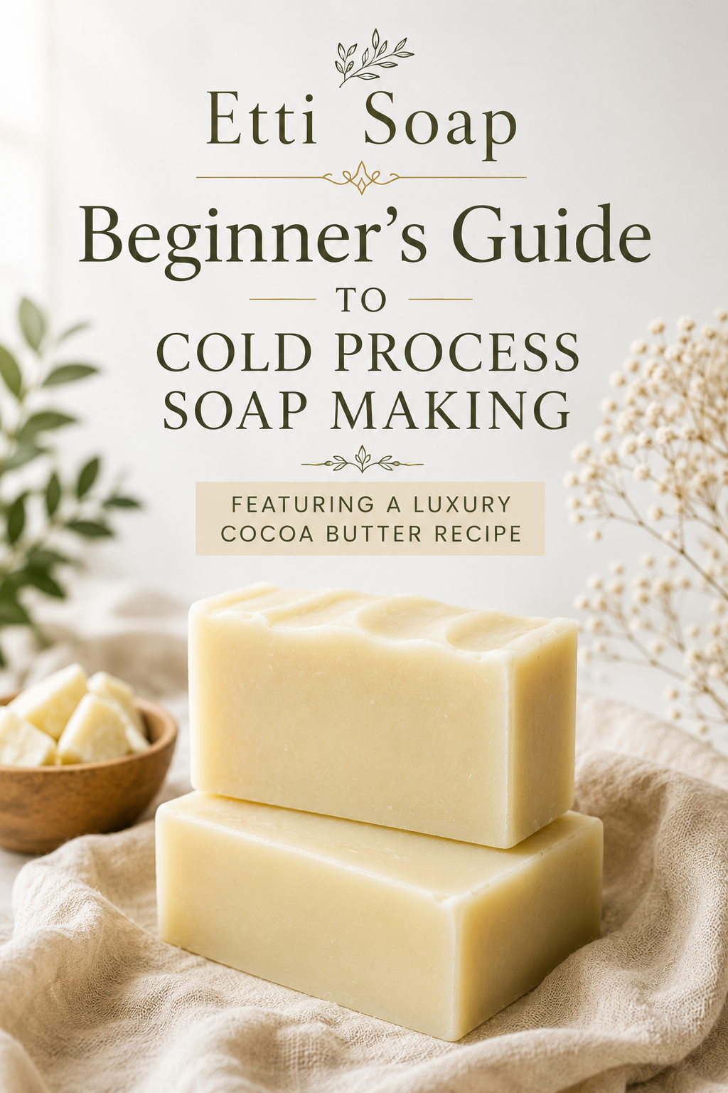 Beginner's Guide to Cold Process Soap Making