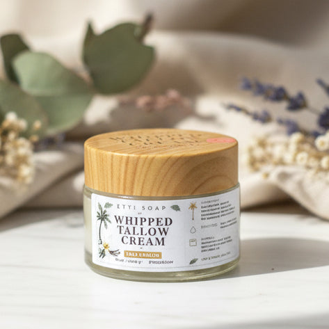 Whipped Tallow Cream Collection | Face & Body | ETTI SOAP