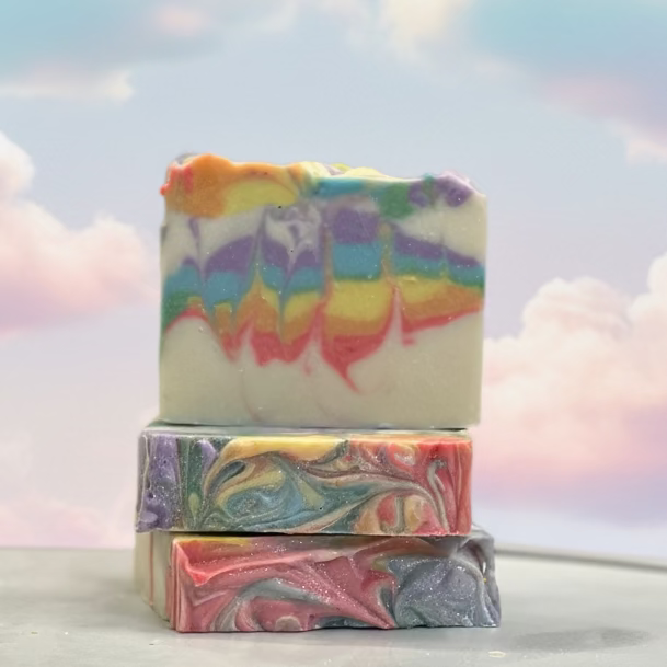 Smell the Rainbow | Coconut-Free Tallow Handmade Soap
