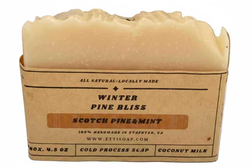 Winter Pine Bliss | Handmade Soap with Refreshing Pine Aroma