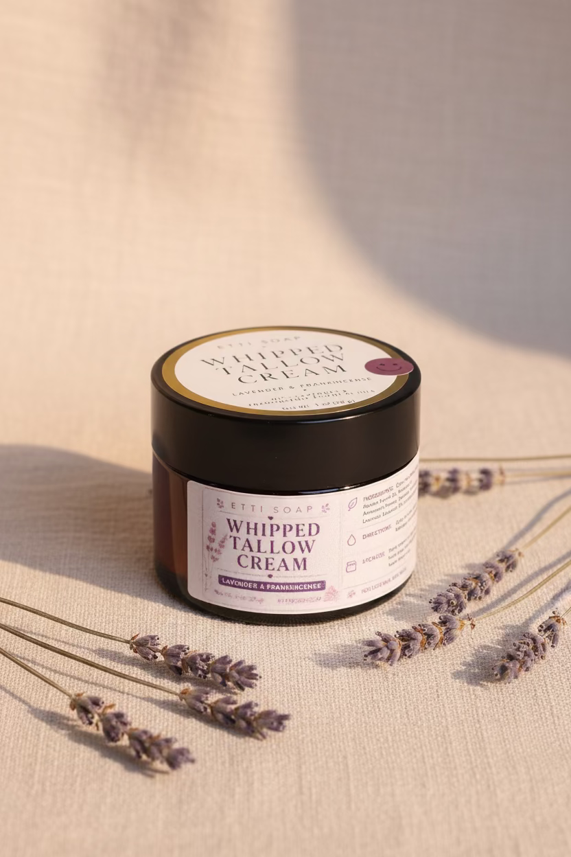 Whipped Tallow Cream Collection | Face & Body | ETTI SOAP