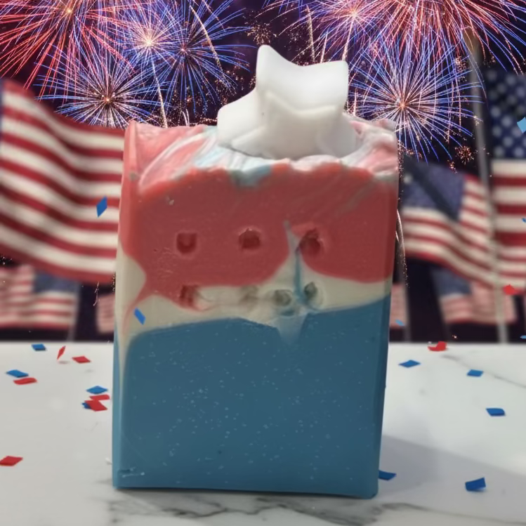 America 250 Anniversary Soap | Collectible Handmade Bar