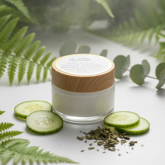 Anti-Aging Face Cream & Eye Cream | Hyaluronic Acid & Argireline