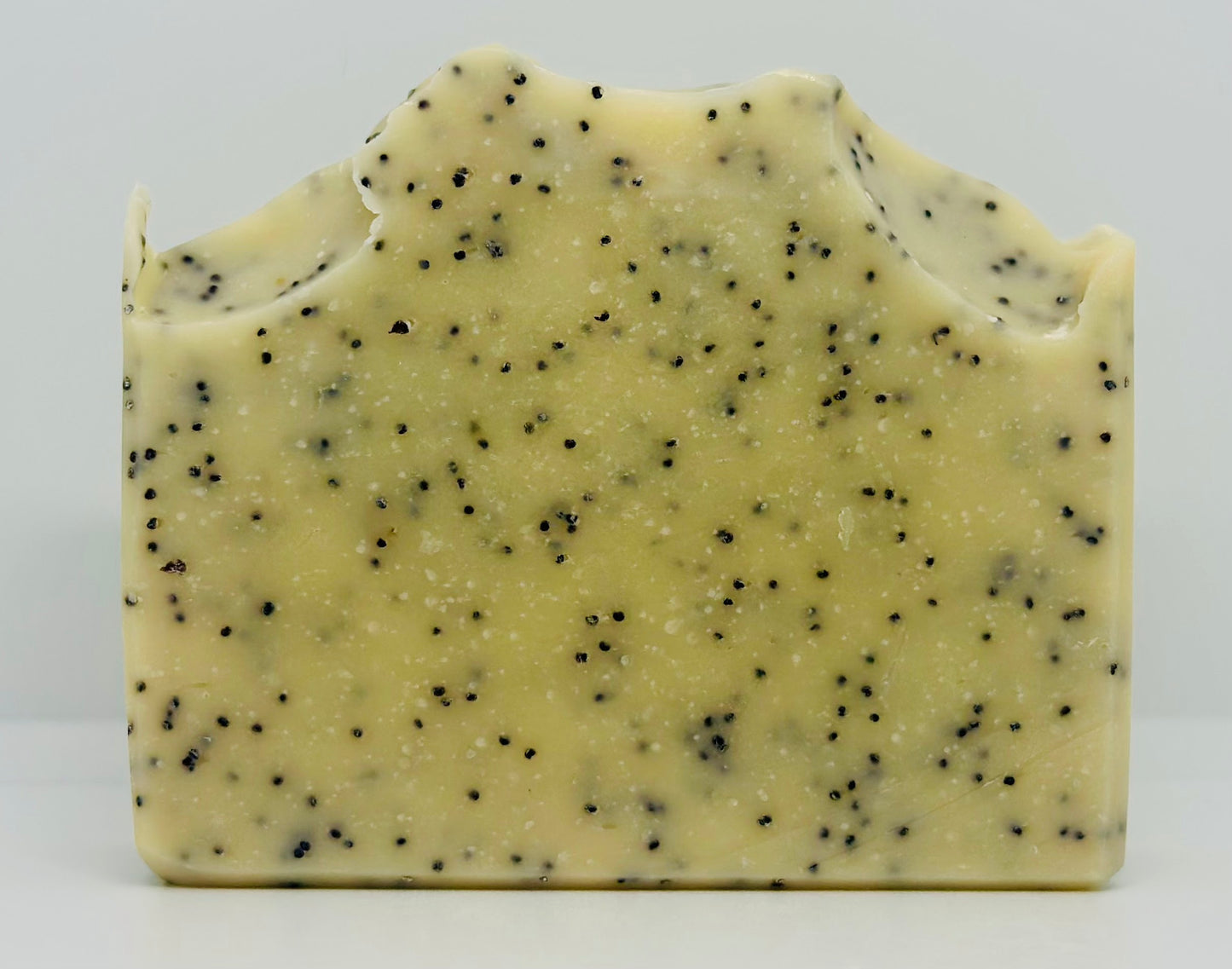 Lemon Scrub Aloe Vera Soap | Handmade Natural Soap with Poppy Seeds