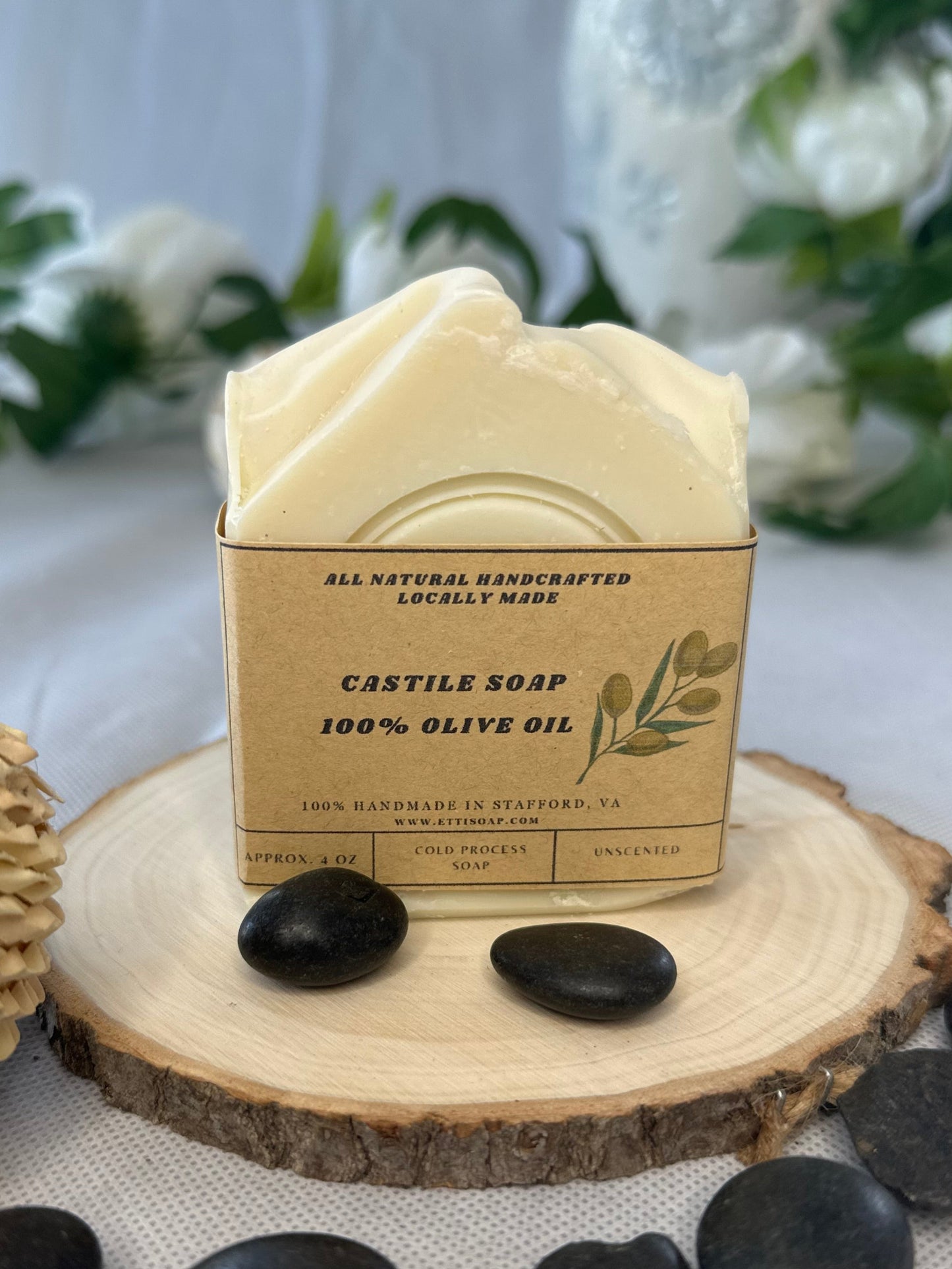 Real Castile Bar Soap | Traditional Handmade Olive Oil Soap