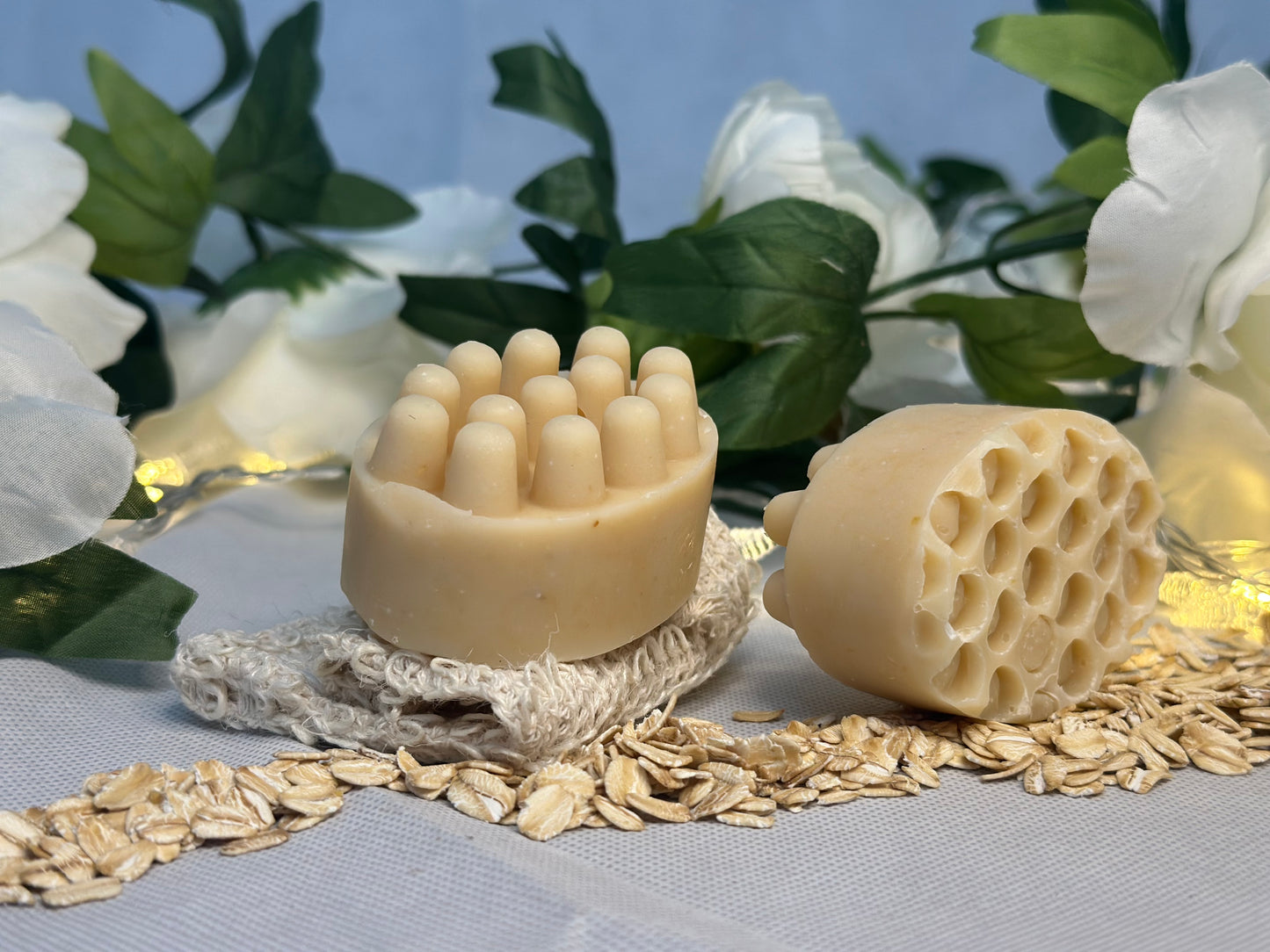 Goat Milk & Honey Oatmeal Dream | Handmade Natural Soap with Gentle Exfoliation