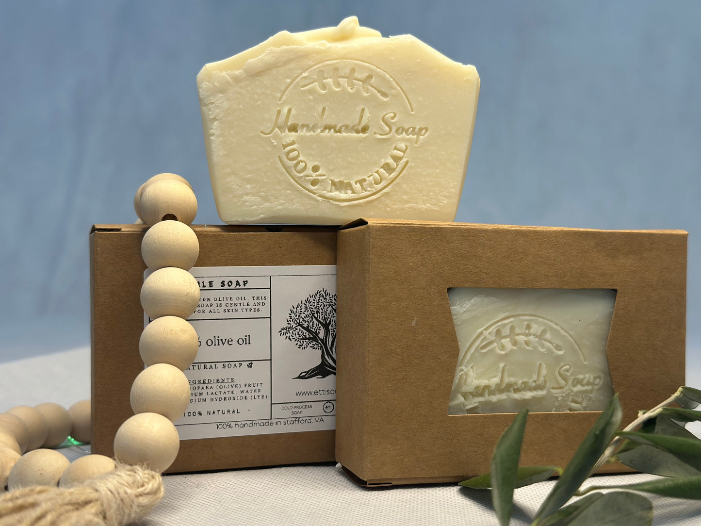 Real Castile Bar Soap | Traditional Handmade Olive Oil Soap