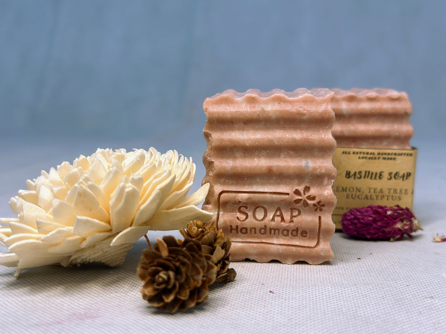 Bastille Soap Bar | Handmade Lemon, Tea Tree & Eucalyptus Soap