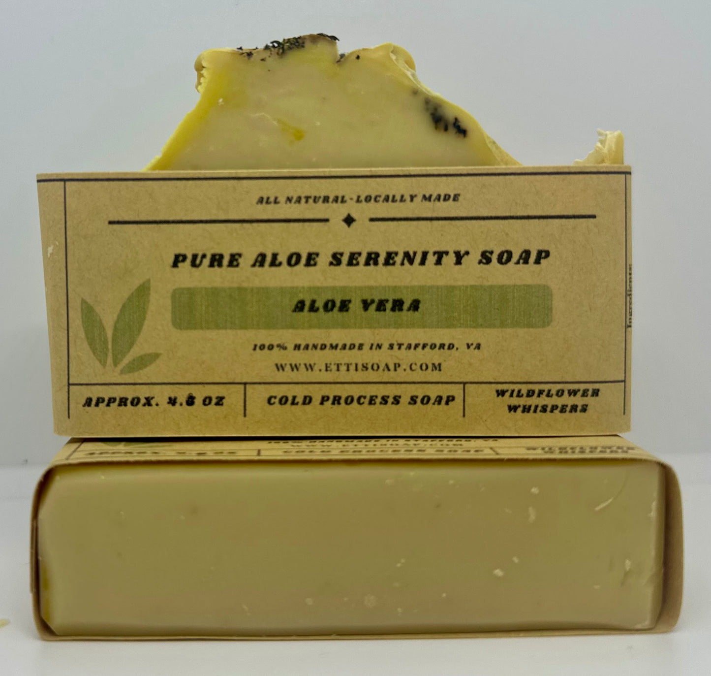 Pure Aloe Serenity Soap | Natural Cleansing with Wildflower Aroma