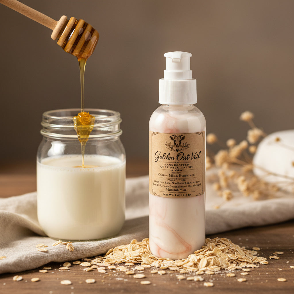 Handcrafted Goat Milk Lotion Collection | 4 oz Boutique Body Lotion