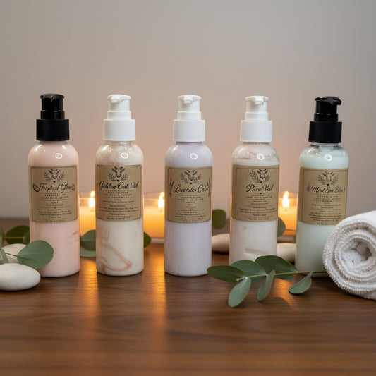Handcrafted Goat Milk Lotion Collection | 4 oz Boutique Body Lotion