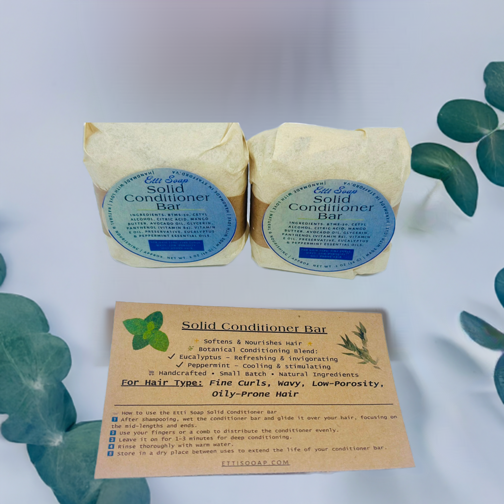 Solid Conditioner Bar – Nourishing & Lightweight Conditioning