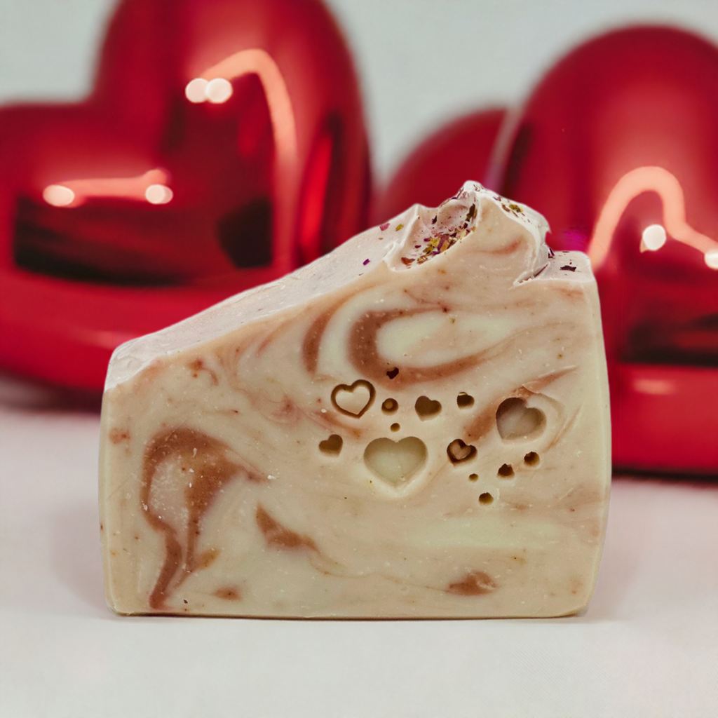 Cupid’s Kiss Soap | Valentine’s Day Gift, Romantic Heart Soap, Limited Edition Love Soap